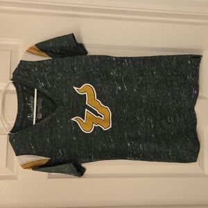 Pressbox USF Bulls Green Shirt Size M